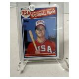 401 1985 Topps Mark McGwire USA Baseball Card