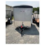 5x8CGR Silver 3K Ramp Cargo Enclosed Trailer