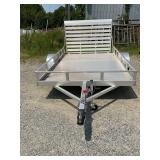 6.5x10 AGA 2K Aluminum Floor Trailer