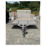 6.5x10AGA 2K Aluminum Floor Trailer