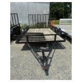 7x12GWATV 3K with Side Gate Utility Trailer