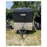 5x8CG Black Enclosed 3K Cargo Trailer