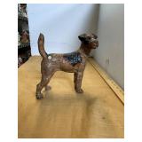 Antique Cast Iron Terrier Door Stop
