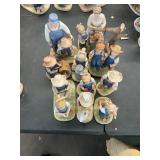 Collection of Homco Denim Days Collectibles