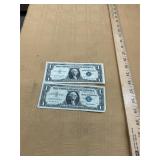 1957 & 1957A $1 Silver Certificates