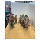 4 Pair of Homco Collectible Figures