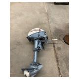 Vintage Evinrude Outboard Motor