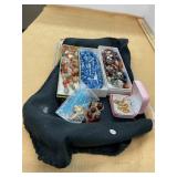 Vintage  Gemstone Jewelry Tray Lot
