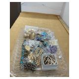 Vintage Jewelry Tray Lot