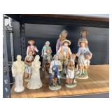 Collectible Homco and Avon Couples Figures