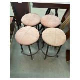 Set of 4 Bar Stools