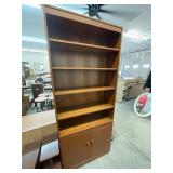 Tall Scandinavian Bookcase MCM