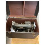 Antique Sewing Machine and Attachments