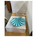 New Gift Large Seashell Platter