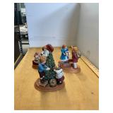 3 Christmas Collectible Figures