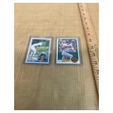 Wade Boggs Topps and Donruss Rookie Cards