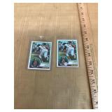 2 Topps Tony Gwynn Rookies