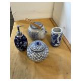 Blue and White Lot