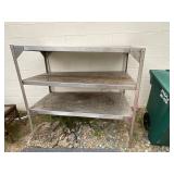 3 Tier Stainless Commercial Shelving Unit