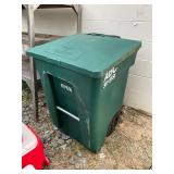 Large Green Trashcan
