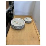 Spring Bounty Vintage Plates