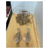 Vintage Glassware and Candelabras