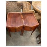 Pair of Mahoghany End Tables