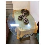 2 Tier Glass Top Coffee Table