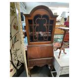 Small Antique Secretary with Keys
