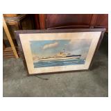 S.S. Pocahontas Print