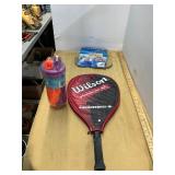 Water Ballon, Raquetball Paddle, and Beach Pillow