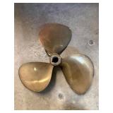 Antique Brass Propellor
