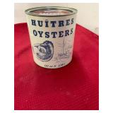 Huitres Oysters Madison Md Gallon Oyster Can