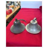 2 Vintage Ship Bells
