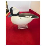 Dan Burns 2008 Signed Carved Decoy