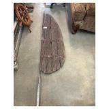 Antique Sailboat Rudder