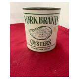 York Brand VA 197 Cooks Seafood Hayes Gallon Can