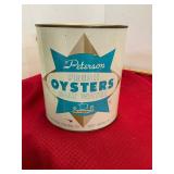 Peterson NJ 16 Gallon Oyster Can