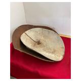 2 Antique Scale Baskets