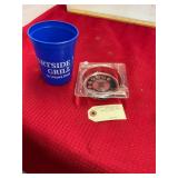 Marshalls Drug Urbanna Ashtray and Portside Cup