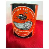 Black Swan Brand Leatherbury MD Gallon Oyster Can