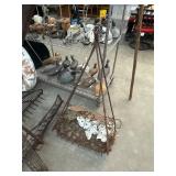 Antique Oyster Dredge Made by Buster Fagan Hague