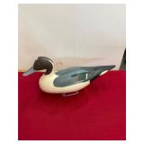 Joey Jobes 1990 Signed Carved Wooden Decoy