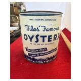 JH Miles VA 214 Norfolk Gallon Oyster Can