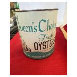 Queens Choice Oysters Grasonville MD 606 Gallon