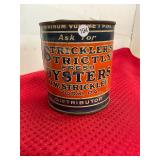Stricklers York PA Pint Oyster Can