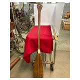 Antique Beaver Brand Canoe Paddle