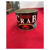 Phillips Crab Meat Can and TA Treakle Pint Can
