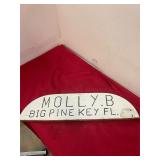 Molly B Vintage Ships Name Plate