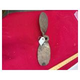 Antique Brass Sailboat Prop